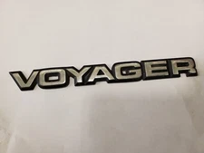 Plymouth Voyager emblem, 1984-91, plastic, about 8.5" long