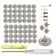 60 pcs Sagging Headliner Fix Repair Kit Pins Snap Rivet Car Roof Repair Rivets
