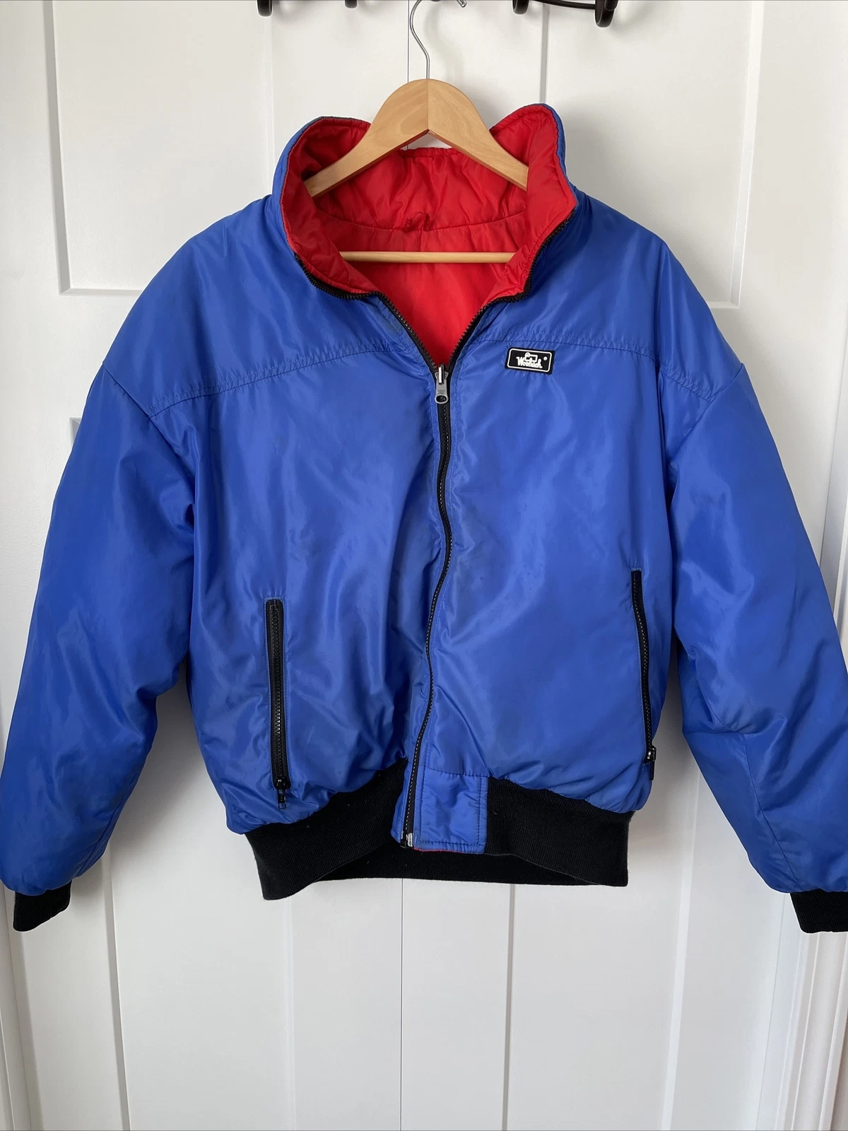 Vintage Woolrich Royal Down Puffer Jacket Coat Men’s Nylon Shell Sz Large