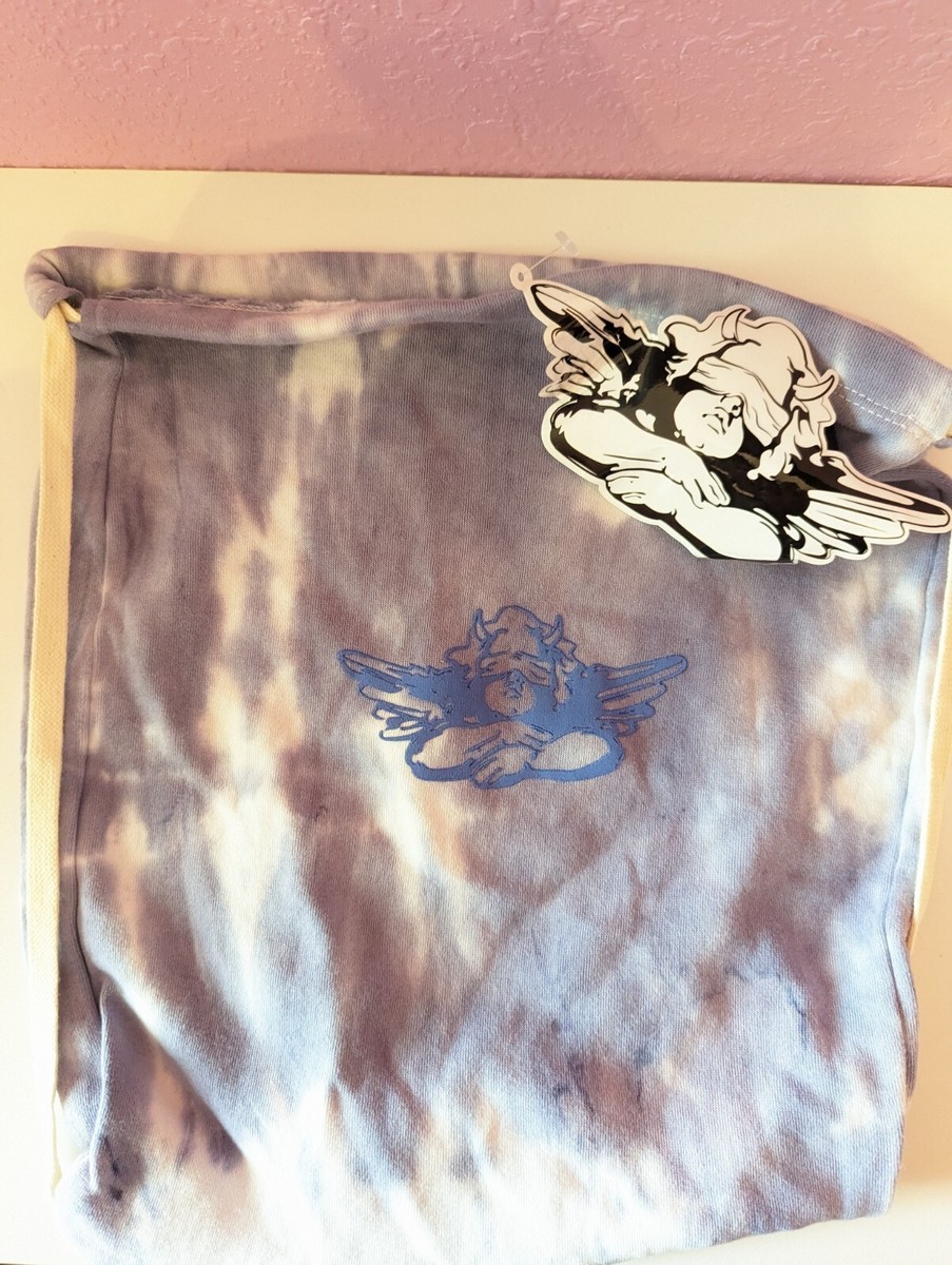 Boys Lie Drawstring Bag Purple Tie Dye W/ Sticker New | eBay display picture 3