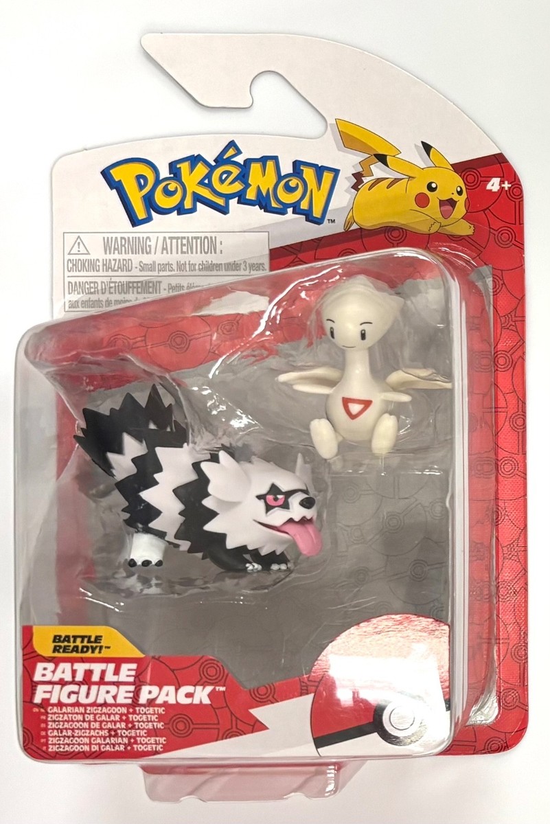 ポケモン リージョナル　バック 2025 Pokemon Battle Figure Pack Galarian Zigzagoon & Togetic New