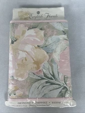 Vintage English Floral Waterford Prepasted Wallpaper Border 15 Feet Cottage Core