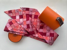 Hermes Twilly Silk Scarf with Box