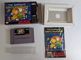 SNES/NES CIB Games & Controllers Lot! Bart&rsquo;s Nightmare/Super Mario Duck Hunt