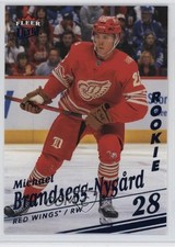 2025 Upper Deck Fleer Ultra Rookies Ice /100 Michael Brandsegg-Nygard #175 0me2