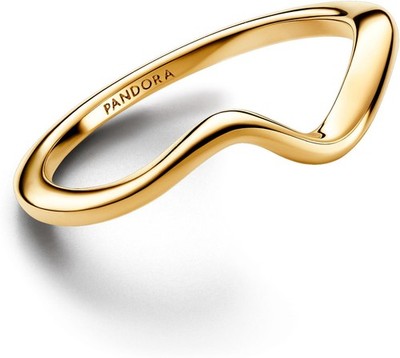 Pandora Polierte Welle Ring 163095C00 Damenring