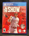 MLB The Show 22 Sony PlayStation 4 PS4 Case + Disc FREE SHIPPING