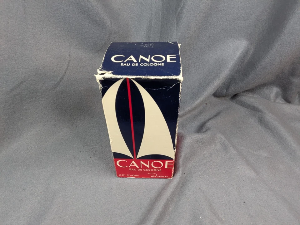 Canoa Eau De Cologne Vintage por Dana 15,9 oz./470 ml. para hombre Paris France NOS  Foto 3 de 4