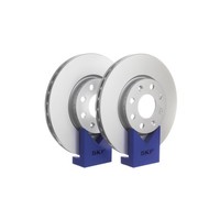 SKF Vkbd 80038 V2 Bremsscheibe FüR Opel Abarth Fiat Corsa D Punto (2 Stk.)