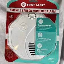 First Alert Wireless Smoke & Carbon Monoxide Alarm White (FAT1039839)