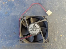 Delta AFB1212SHE 120mm X 38mm DC 12V 1.60A Dual Ball Bearing Cooling fan w/ Conn