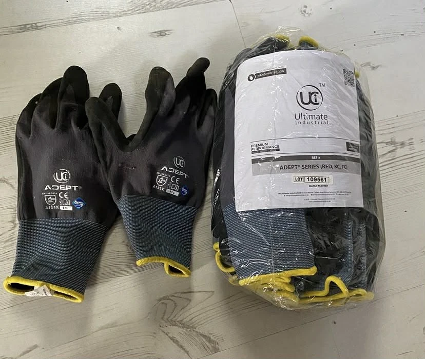 Ultimate Industrial ADEPT (-RED) (-KC,FC) Lot 109262 Safty Protection Gloves