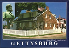 Pennsylvania General Lee's Headquarters Gettysburg Military Park Postcard