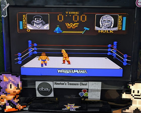 WWF WrestleMania (NES Nintendo Entertainment System, 1988) autentico testato
