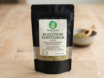 Sceletium tortuosum (Kanna) | Premium Wild-Harvested Botanical Specimen Grade A