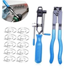 22Pcs CV Boot Clamp Pliers Set, CV Joint Ear Clamp Banding Tool, CV Axle Blue
