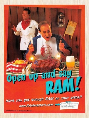 1999 RAM Matters Council On Computing Power Original Advertisement v2