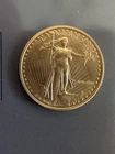 1986 1/10 OZ GOLD AMERICAN EAGLE MCMLXXXVI  $10.00 GOLD COIN # 6
