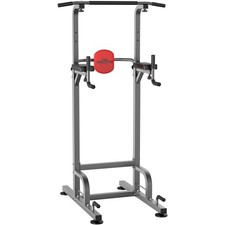 Power Tower Pull Up Bar Station Workout Dip Station for Home Gym Strength Tra...
