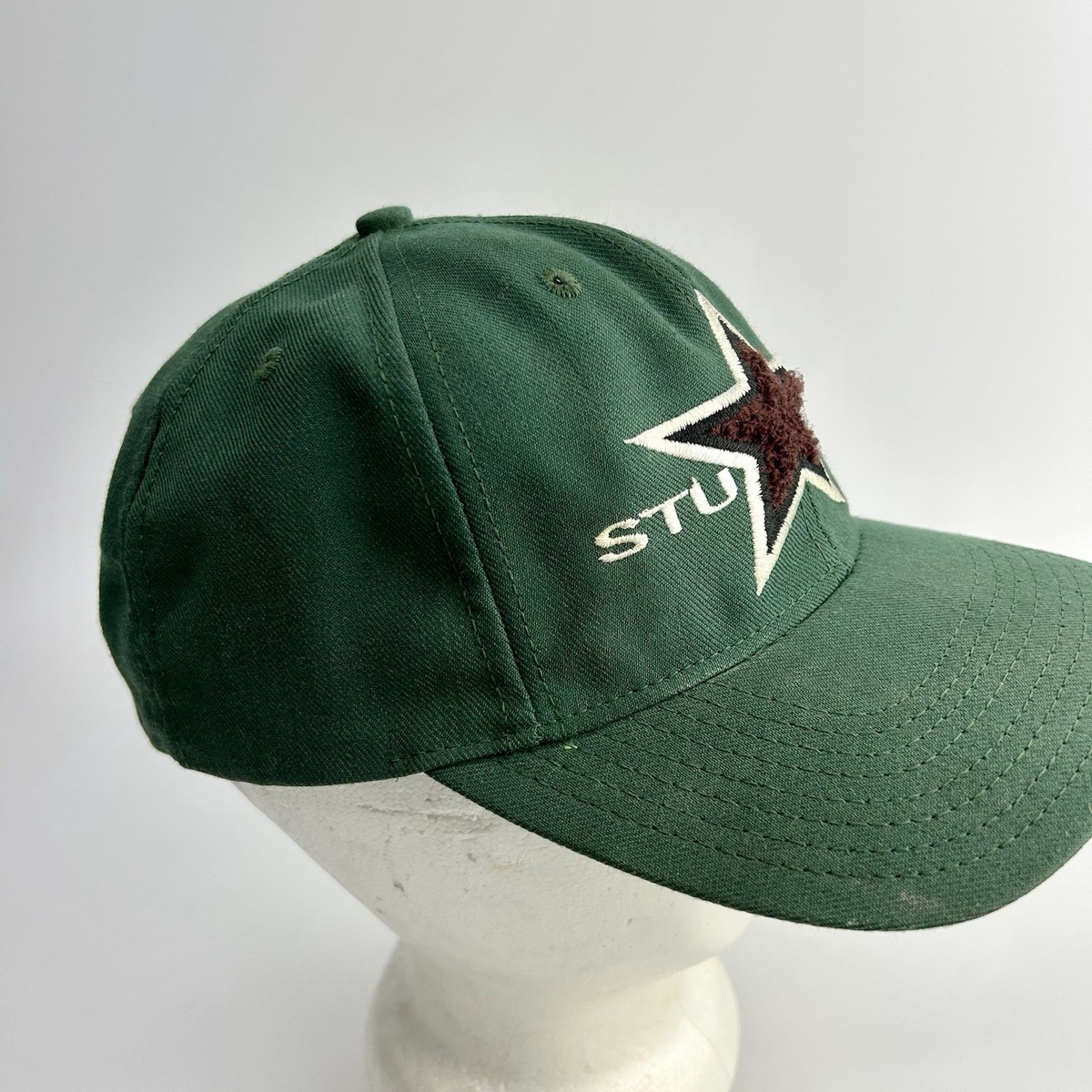 Vintage Stussy 90s Baseball Cap Rare Made In USA CAPZ Star