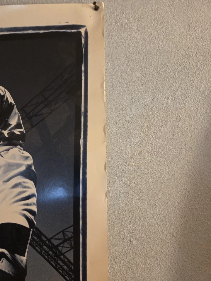 VINTAGE 1995 DeIon Sanders Big D  Dallas Cowboys Poster 35x 23 - Image 3 of 4