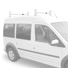 DX36 Compatible Transit Steel 2 Bar Utility Drilling Van Roof Ladder Rack