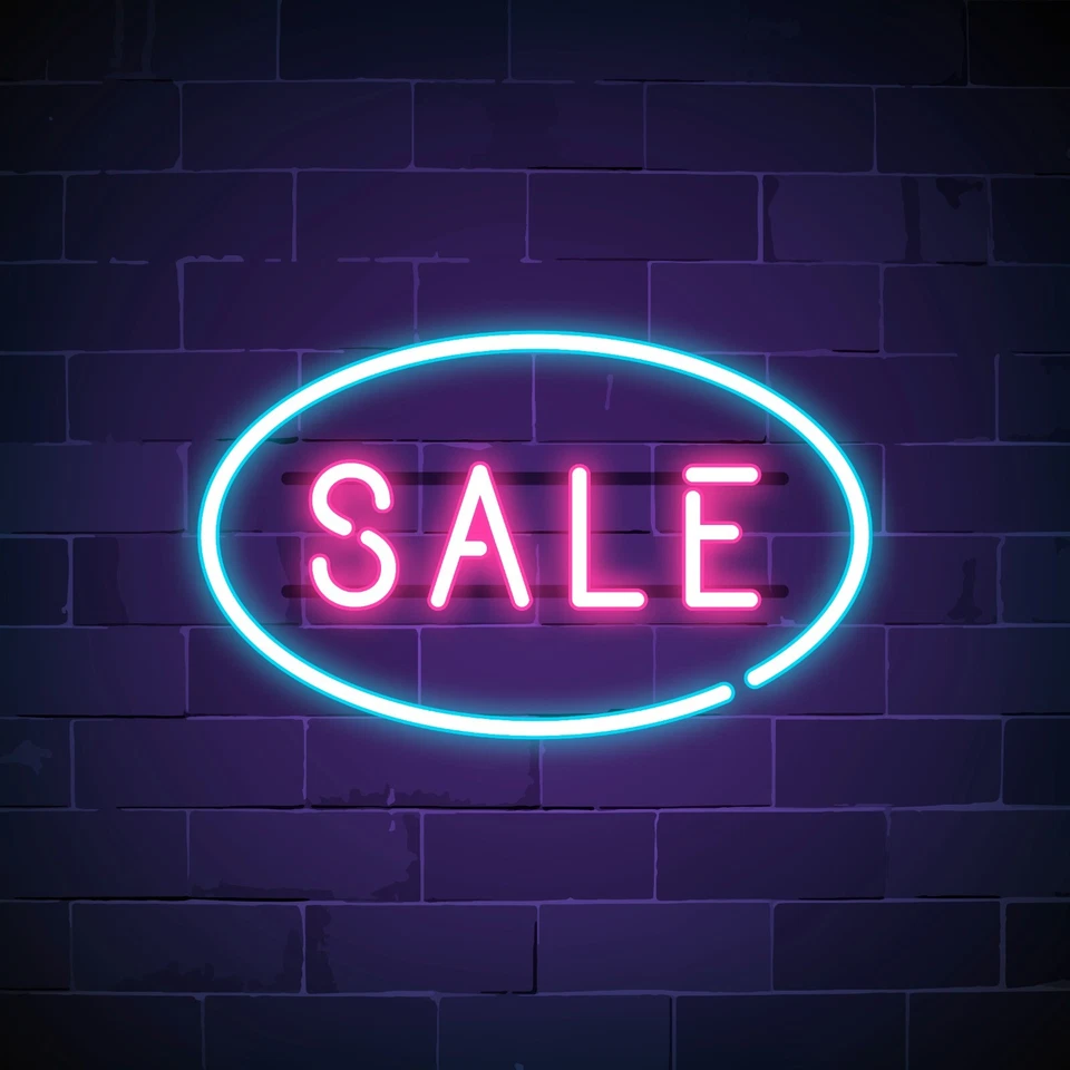 Placa de néon personalizada nome personalizado logotipo placas luz noturna LED - venda Black Friday - Imagem 4 de 4