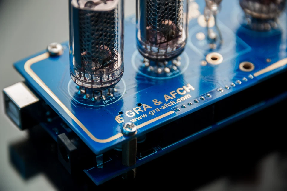 Nixie Tube Clock IN-14 Arduino Shield NCS314 WITH TUBES FAST DELIVERY 3-5 Days - Image 4 of 4