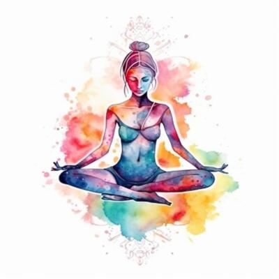 Yoga Om Vinyl Decal Sticker for Car, Laptop, tumbler, more. #008371