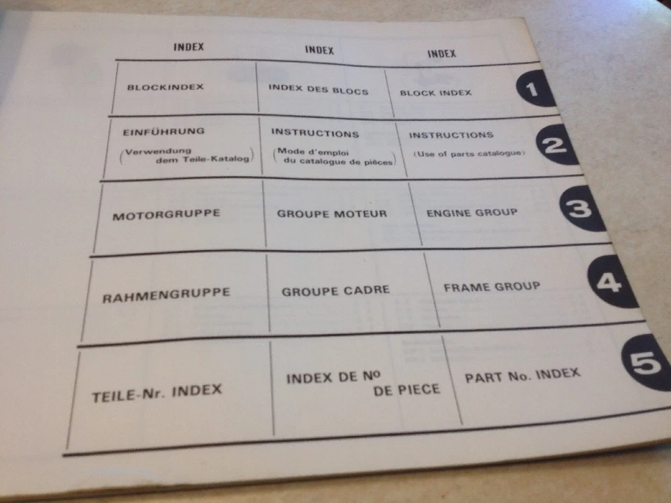 Honda CR50R CR60R Rd Re CR50 CR60 R Cr 50 60 Piezas List Catálogo Pieza Suelta - Imagen 3 de 4