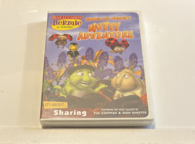Hermie and Friends - Nutty Adventure DVD It's About Sharing New USA Don Knotts