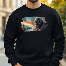 Bigfoot Portrait Sweatshirt Cosy and Perfect for Any Occasion S to 4XL