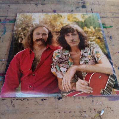 David Crosby Graham Nash ビンテージポスター David Crosby Graham Nash Wind On The Water 1975 ABC ABCD-902