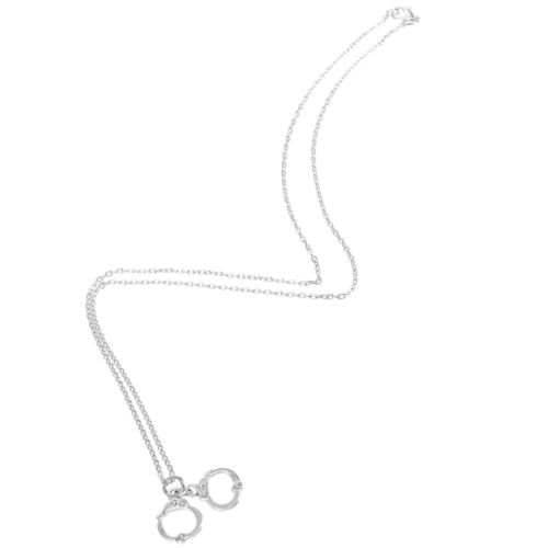 Set of 5 Halsketten Halter Street-Retro-Handschellen-Halskette - Bild 4 von 12