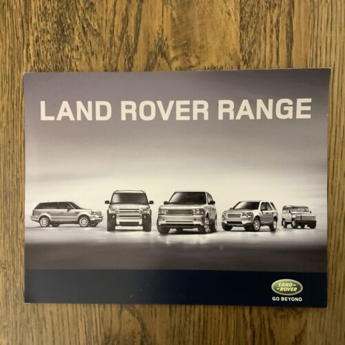 2007 2008 LAND ROVER RANGE DEFENDER DISCOVERY SPORT AUSTRALIA BROCHURE - Photo 1 sur 4