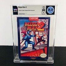 NES Mega Man 2 Capcom Offer  Removed WATA 8.0 Factory Sealed Graded Nintendo