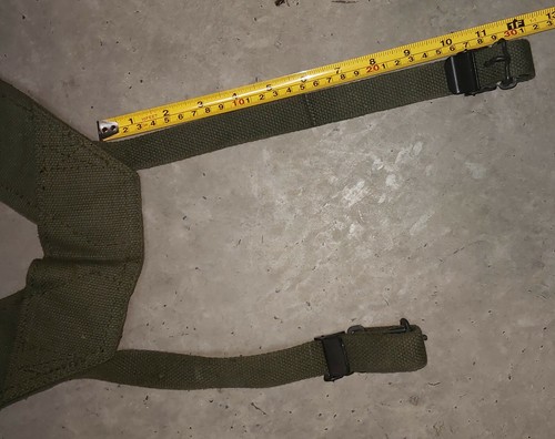 M1956 WEBBING SUSPENDERS - 1969/70 VIETNAM AUSTRALIAN ARMY ISSUE- REGULAR MINT - 第 4/4 張圖片