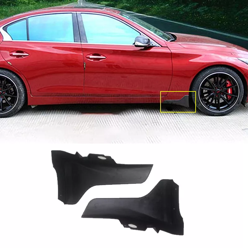 Q50 clearance mud guards
