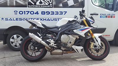 NEU BMW S1000R 2017 Titan Rund GP Pro Performance Motorrad Auspuff
