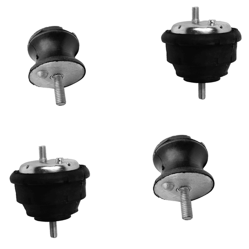 Front Engine Motor Rear Transmission Mounts Kit 4 For BMW 3 Series E36