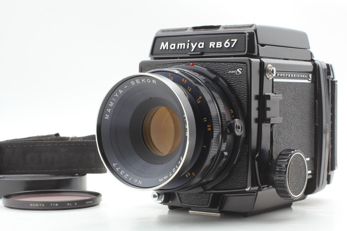 MAMIYA マミヤ RB67 PROS SEKOR 1:3.8 f=127mm Mamiya RB67 Pro S w/ Sekor C 127mm F/3.8 with Hood & 120