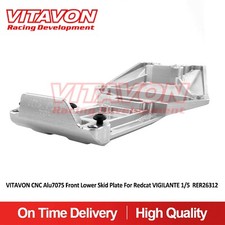 Vitavon CNC Alu7075 Front Lower Skid Plate For Redcat VIGILANTE 1/5 RER26312