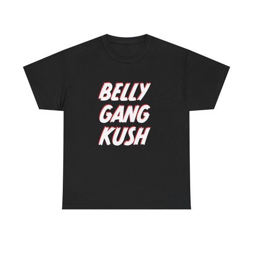 Belly Gang Kush Kushington Unisex T-Shirt Baumwolle, Freizeit Street