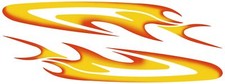 Car-Tattoo Flammen  Sticker Tattoo Auto Aufkleber