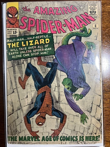 The Amazing Spider-Man #6 (Marvel Comics November 1963) G2U