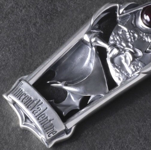 Final Fantasy VII FF7 Vincent Valentine Silver Charm Pendant