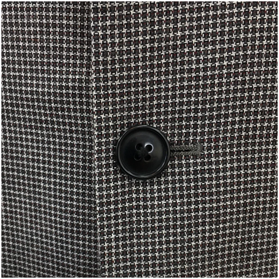 ARNOLD BRANT Hombres Blazer Abrigo Deportivo Chaqueta Informal Talla 44R Lana Bambú Traje Foto 3 de 4