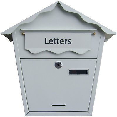 SCHWERLAST Wandbriefkasten Stahl abschließbar Briefkasten - Neu