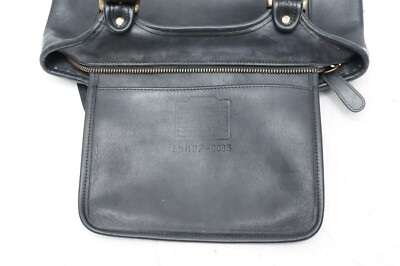 【希少】OLD COACH Dulles Bag leather black Vintage COACH #9186 
