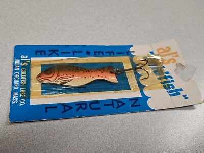Discontinued Al's Goldfish...Life Like Natural...LBG300...NOS!!!